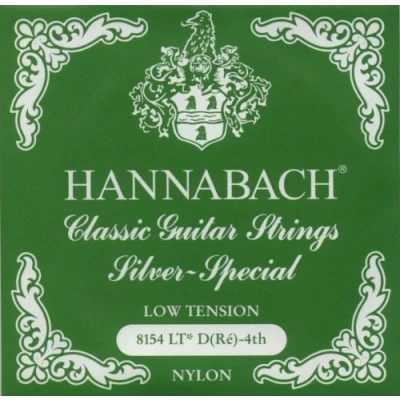 Abbildung von Hannabach Saiten für Klassikgitarre Serie 815 D4 Low Tension Silver Special, Gitarrensaiten (hochwertig, Allzweck Saite fast jedes Instrument, klassische Gitarre, Made in Germany)