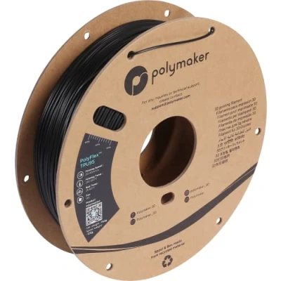 Abbildung von Polymaker PolyFlex TPU 95A Schwarz 1,75mm 750g