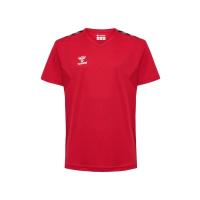 Abbildung von Hummel Authentic Sport Tshirt für Kinder, Größe: 152, True red