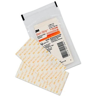 Abbildung von 3M Steri Strip Hautverschlüsse, verstärkt, 6 mm x 100 mm, 10 Streifen