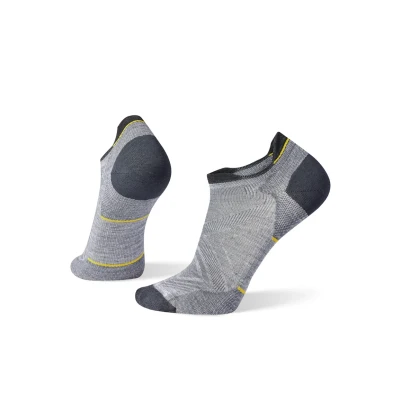 Abbildung von Smartwool RUN ZERO Cushion LOW Ankle Sportsocken, Größe: 38 41, Light gray