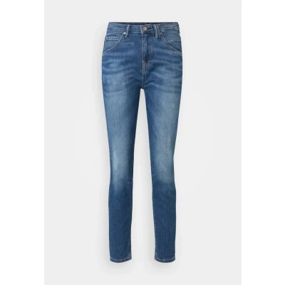 Abbildung von Marc O&#039;Polo Denim Freja Jeans Relaxed Fit, Damen, Größe: 28x30, Stone melange