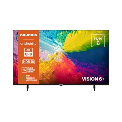 Abbildung von GRUNDIG 50 VOE 73 Fernseher Zoll (126 cm) LED TV, Android 11 4K UHD, Dolby Digital, HDR10, Micro Dimming Engine, Chromecast Built in, Bluetooth, Smart Schwarz