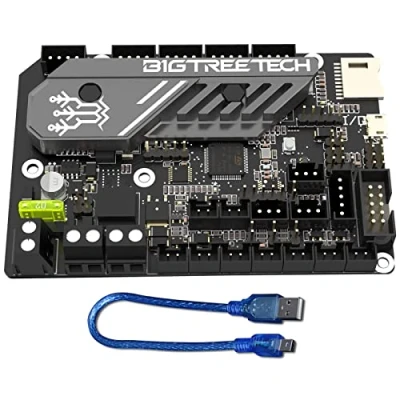 Abbildung von BIGTREETECH SKR Mini E3 V3.0 Steuerplatine mit TMC2209 UART Stepper Treiber Neues Upgrade 32Bit 3D Drucker Silent Board für Ender 3, 3 Pro, V2