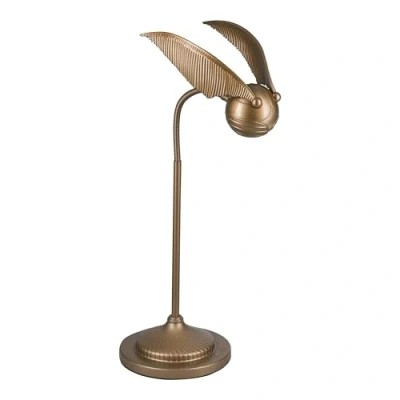 Abbildung von Golden Snitch Paladone Posable Schreibtischlampe Offiziell lizenziertes Harry Potter Licht für Nachttisch Lesen, flexibler Hals, Geschenk Home Office Decor