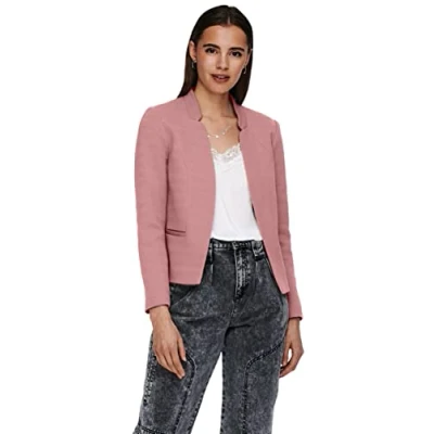 Abbildung von ONLY Onladdy Linea Blazer, Damen, Größe: 34, Withered rose