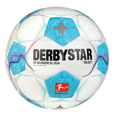 Abbildung von Derbystar Bundesliga Brillant Replica v24, 5, Weiss blau pink