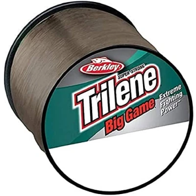 Abbildung von Berkley Trilene Big Game Monofile Angelschnur, 10LB 4,55kg, 1000m, Braun
