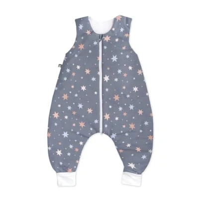 Abbildung von Julius Zöllner Schlafoverall Jumper aus Jersey Baumwolle, Made in Germany, Shiny Stars, 48 60 Monate / Gr. 104