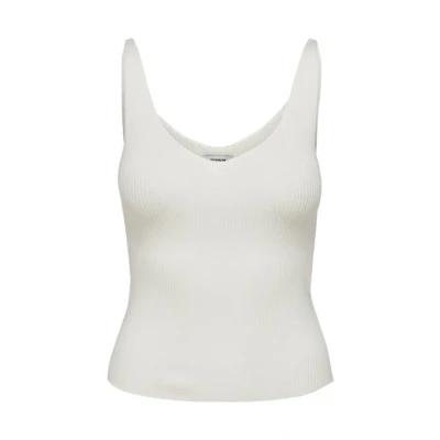 Abbildung von JDY Nanna S/L NOOS Top, Damen, Größe: XS, Cloud dancer