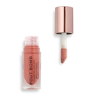 Abbildung von Makeup Revolution POUT BOMB Plumping Gloss Lipgloss Lipgloss, Damen, Größe: 4.6 ml, Kiss