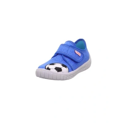 Abbildung von Superfit Jungen BILL Hausschuhe, BLAU/WEISS 8500