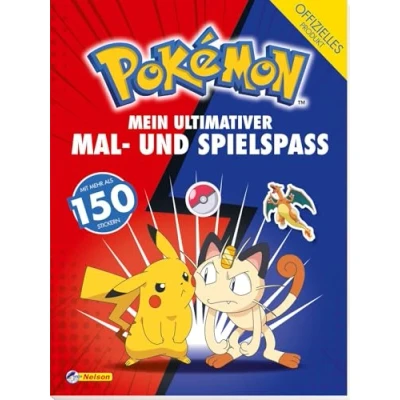Abbildung von Pokémon Activity Buch: Mein ultimativer Mal und Spielspaß: Mit mehr als 150 Stickern!