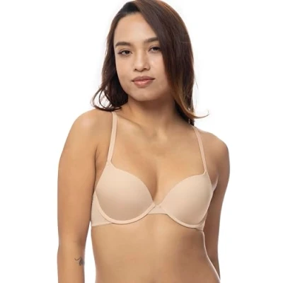 Abbildung von Dorina Michelle Pushup BH, Damen, Größe: 75A, Beige