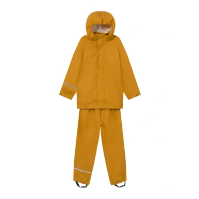 Abbildung von Celavi Mädchen Zweiteiliger Regenanzug in Vielen Farben Regenjacke, Gelb, 3 4 Jahre EU