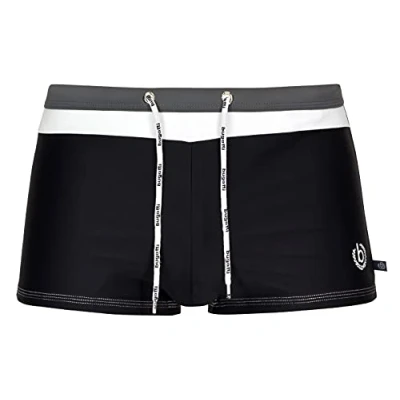 Abbildung von bugatti® Herren Badehose/Badepants in schwarz/grau, Größe M (Herstellergröße: 5)