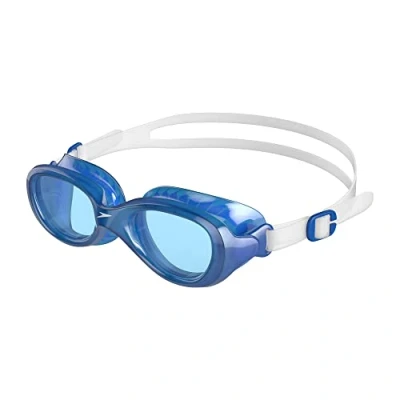 Abbildung von Speedo Unisex Kinder Junior Futura Classic Schwimmbrille, Weiß, Einheitsgröße
