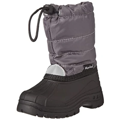 Abbildung von Playshoes Unisex Kinder Schneestiefel, Grau (33 Grau), 30/31