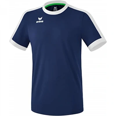 Abbildung von Erima Unisex Retro Star Trikot, New Navy/Weiß, M EU