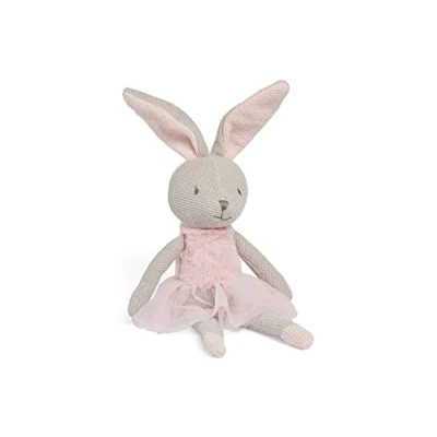 Abbildung von Jollein 037 001 65366 Stofftier Kuscheltier Hase Kaninchen Junge Joey grau 50 cm