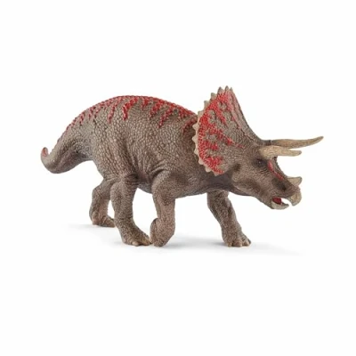 Abbildung von schleich DINOSAURS 15000 Realistische Triceratops Dino Figur Authentisches und Detailliertes Prähistorisches, Robustes Dinosaurier Spielzeug für Spielerisches Lernen Ab 4 Jahre