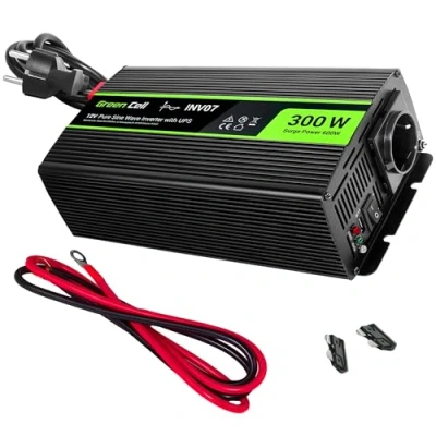 Abbildung von Green Cell 300W/600W DC 12V auf AC 230V Reiner Sinus Spannungwandler USV UPS Wechselrichter Stromwandler Power Bypass Solar Inverter zur Versorgung von Pumpen in Zentralheizungsöfen Öfen