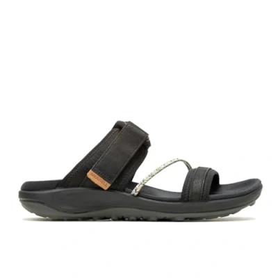 Abbildung von Merrell Terran 4 Slide Trekkingsandale, Damen, Größe: 36, Black Schuhe