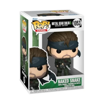 Abbildung von Funko Pop! Games: Metal Gear Naked Solid Snake Vinyl Sammelfigur Geschenkidee Offizielle Handelswaren Spielzeug Für Kinder und Erwachsene Video Games Fans
