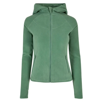 Abbildung von Urban Classics ZIP Hoodie Fleecejacke, Damen, Größe: XL, Salvia