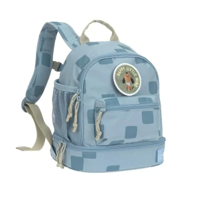 Abbildung von LÄSSIG Kinderrucksack mit Brustgurt Kindergartentasche Kindergartenrucksack 6,5L ab 3 Jahren/Mini Backpack Pattern Party Blue