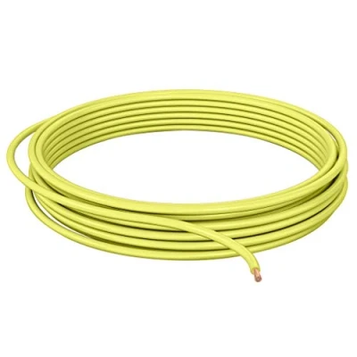 Abbildung von DCSk Fahrzeugleitung 2,5mm² 10m FLRY B asymmetrisch 2.5 mm² KFZ Kabel Litze Gelb 2 5mm2
