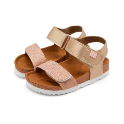 Abbildung von GIOSEPPO Mädchen Jabbeke Peeptoe Sandalen, Gold (Cobre Cobre)