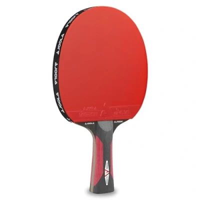 Abbildung von JOOLA 54200 Tischtennisschläger ROSSKOPF CLASSIC ITTF zugelassener Tischtennis Schläger für Profi oder Vereinsspieler Compwood Technologie, 2,00 MM Schwamm