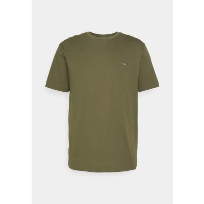 Abbildung von GANT REG Shield Tshirt basic, Herren, Größe: Medium, Juniper green