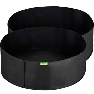 Abbildung von GardenMate 2X 190L Hochbeet Pflanzsack aus Vliesstoff Ø92cm Höhe 30cm