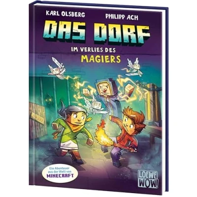 Abbildung von Das Dorf (Band 7) Im Verlies des Magiers: Tauche ab ins Minecraft Universum Gaming Abenteuer für Kinder 8 Jahren Wow! will ich lesen