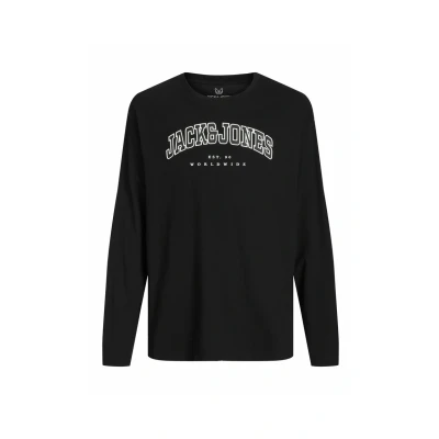 Abbildung von JACK&amp;JONES JUNIOR JJECALEB Varsity Tee LS O Neck JNR