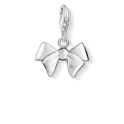 Abbildung von Thomas Sabo Damen Charm Club Anhänger Schleife 925er Sterlingsilber 0619 001 12