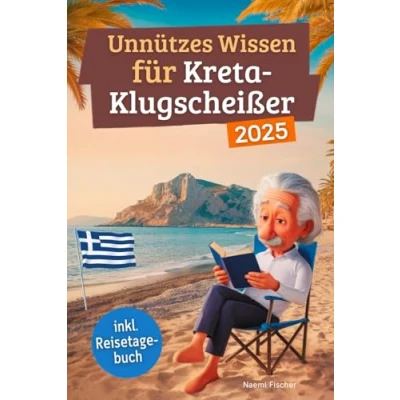 Abbildung von Unnützes wissen für Kreta Klugscheißer: 222 lustige &amp; skurrile Fakten, die du nie wolltest, aber lieben wirst das ideale Geschenk echte Liebhaber (inkl. Reisetagebuch)