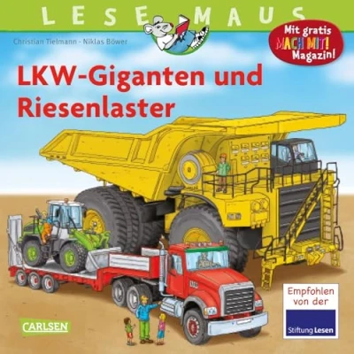 Abbildung von LESEMAUS 159: LKW Giganten und Riesenlaster (159): Mit gratis Mach mit! Magazin!