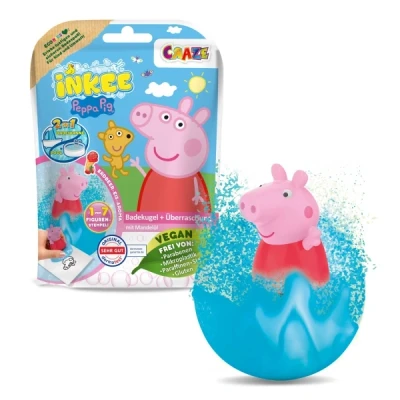 Abbildung von CRAZE Inkee Überraschungs Badekugel Peppa Pig