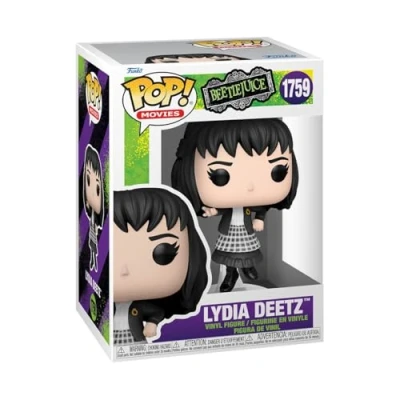 Abbildung von Funko POP! Movies: Beetlejuice Lydia Deetz Vinyl Sammelfigur Geschenkidee Offizielle Handelswaren Spielzeug Für Kinder und Erwachsene Movies Fans Modellfigur Sammler