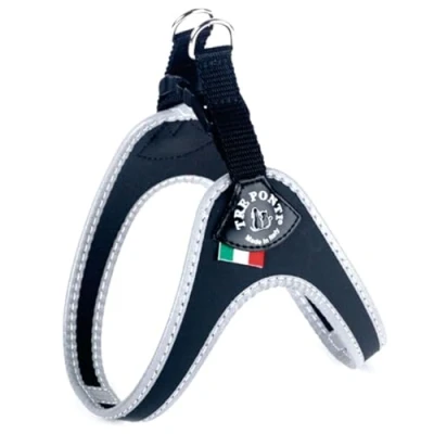 Abbildung von Tre Ponti Geschirr für Hunde / Farbe Schwarz Gr.1 bis ca. 3kg Brustumfang 25 29cm