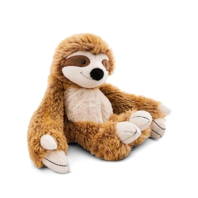 Abbildung von NICI Kuscheltier Faultier Slobby 25cm mit Klettverschluss braun Stofftier aus weichem Plüsch, niedliches Plüschtier zum Kuscheln und Spielen, für Kinder &amp; Erwachsene tolle Geschenkidee 61213