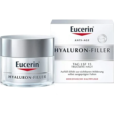 Abbildung von Eucerin Hyaluron Filler Tagespflege für trockene Haut, 50 ml Creme