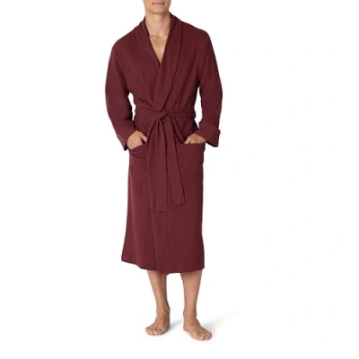 Abbildung von Amazon Essentials Herren Leichter Waffel Bademantel (Erhältlich In Den Größen Schwer Und Groß), Sattes Burgunderrot, 4XL Große