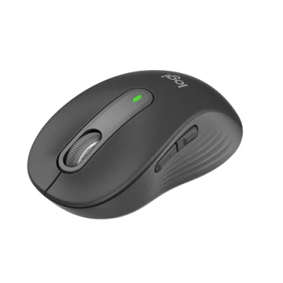 Abbildung von Logitech Signature M650 Kabellose Maus für kleine bis mittelgroße Hände, 2 Jahres Batterie, Leise Klicks, Anpassbare Seitentasten, Bluetooth, Kompatibilität mit mehreren Geräten Graphit
