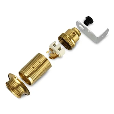Abbildung von REV Fassung E14, Lampenfassung für Glühlampen bis 60W, messing