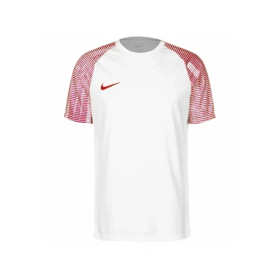Abbildung von NIKE Herren M NK DF Academy JSY SS T Shirt, White/University Red/University Red, L