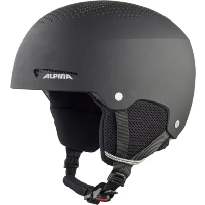 Abbildung von ALPINA ZUPO Sicherer, Stoßabsorbierender, Belüfteter &amp; Schlagfester Skihelm Für Kinder, black matt, 51 55 cm